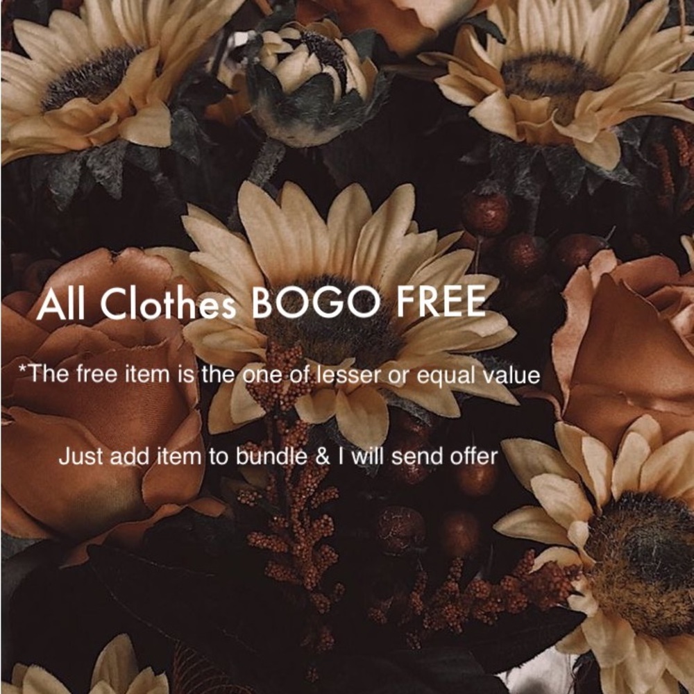 BOGO Free All Clothes